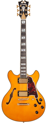 D'ANGELICO Excel Mini DC Vintage Natural Chitarra Semiacustica