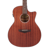 D'Angelico Premier Gramercy LS Mahogany Satin Chitarra acustica elettrificata