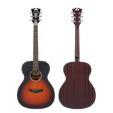 D'Angelico Premier Tammany LS Satin Vintage Sunburst Chitarra acustica elettrificata