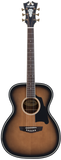 D'Angelico Premier Aged Burst Chitarra Acustica Elettrificata