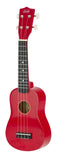 De Salvo UKSRD Ukulele Soprano Red