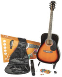 De Salvo AG1SBKIT Pack Chitarra Acustica Sunburst con Accessori