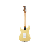 Chitarra elettrica Eko ST-300 Fiesta Red, stile Strat, corpo in pioppo, manico in acero, tre pickup single-coil, finitura lucida