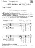Ettore Pozzoli - Corso Facile Di Solfeggio Parte I
