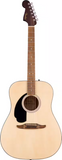 Chitarra acustica Fender California Standard Redondo™ con top in abete, corpo in sapele, finitura lucida e battipenna nero