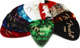 FENDER 351 Shape Celluloid Medley Thin - Set da 12 assortiti