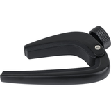 Capotasto Fender Player per chitarre, design compatto e leggero, nero, in lega di zinco, con imbottitura in gomma anti-riflesso