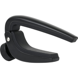 Capotasto Fender Player, compatibile con chitarre acustiche ed elettriche, nero, in lega di zinco, con regolazione della tensione