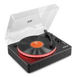 Giradischi Fenton RP162LED con luci LED rossa