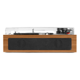 Giradischi Fenton RP165 con design semplice, amplificatore integrato e altoparlanti per vinili e streaming Bluetooth