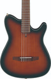 Ibanez FRH10NBSF Thinline Chitarra classica Brown Sunburst Flat