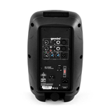 Altoparlante Gemini AS-2108P, leggero e potente, woofer da 8", suono bilanciato, ingressi XLR, RCA e AUX per versatilità