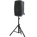 Gemini AS2112 To Go: diffusore amplificato portatile 1500W, trolley, Bluetooth, lettore USB/SD e microfoni supporto non incluso