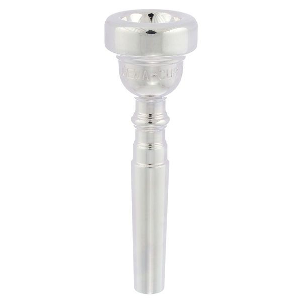 Bocchino argentato per tromba GEWA 1 1/2 C, progettato per ottimizzare la qualità del suono negli strumenti a fiato