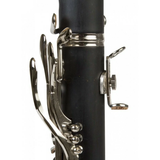 Clarinetto in Sib 17 chiavi Grassi CL200, meccanica Boehm, corpo ABS, finitura nichel, astuccio professionale e accessori per manutenzione