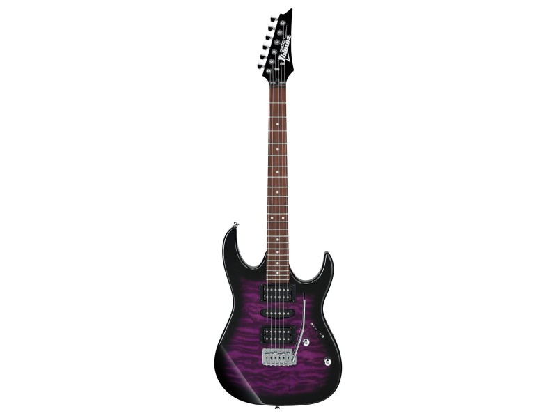 IBANEZ GIO GRX70QA TVT Transparent Violet Burst Chitarra Elettrica