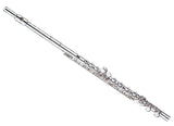 Flauto traverso J.Michael FL300S in argento, fori chiusi, chiavi sfalsate