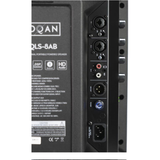 OQAN QLS-8AB Impanto PA Attivo 190W speakon xlr rca connessioni