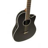 OVATION CS24C-5G-G Celebrity Standard Nylon Super Shallow Black frontale zoom 2