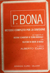 P. Bona metodo completo per la divisione