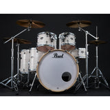 Pearl Export EXX725SBR/C777 Slipstream White Batteria acustica con 3 piatti Sabian SBR