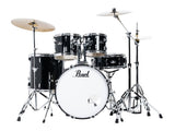 Pearl Roadshow RS525SBC C 31 Jet Black Batteria acustica con piatti Sabian e sgabello
