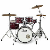 Pearl RS505BC/C91 Red Wine Batteria acustica con piatti Sabian e sgabello
