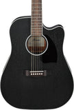 Ibanez PF16MWCE WK Weathered Black Open Pore Chitarra Acustica Elettrificata