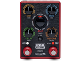Pedale per chitarra POD Express con 7 amplificatori, 17 effetti e interfaccia audio USB, compatto e portatile