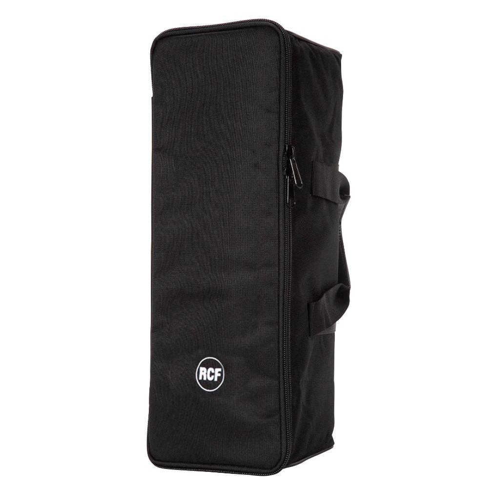 Cover imbottita per diffusore NXL 14-A, realizzata in poliestere 600D, con chiusura a cerniera e maniglia per il trasporto on tessuto resistente, gommapiuma da 10 mm
