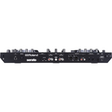Connessioni xlr rca usb Controller DJ Roland DJ-505 a due canali e quattro deck per Serato DJ, con drum machine TR integrate e funzioni avanzate