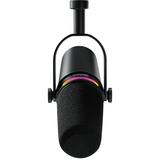 Microfono dinamico cardioide Shure MV7+, USB-C e XLR, 24 bit, 50Hz-16kHz, compatibile con Windows, Mac, iOS e Android