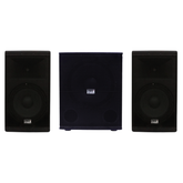 Italian Stage IS X212AUB Coppia Casse Attive 1600W + Italian Stage IS S115A Subwoofer