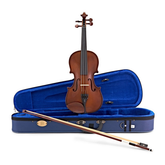 Violino Stentor 1/4 con corpo in legno massiccio, finitura naturale e tastiera in palissandro, ideale per studenti