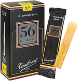 Confezione da 10 ance clarinetto Sib 56 Rue Lepic n. 3.5, suono equilibrato e stabilità, progettate per tutti i registri
