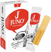 Ance Juno per sax alto, misura 2, confezione da 10, progettate per studenti, sigillate per mantenere l'umidità