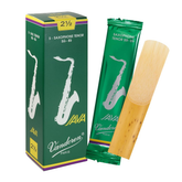 Ance Sax Tenore Java Green N. 2.5, confezione da 5, flessibili e brillanti, ideali per jazz e musica popolare