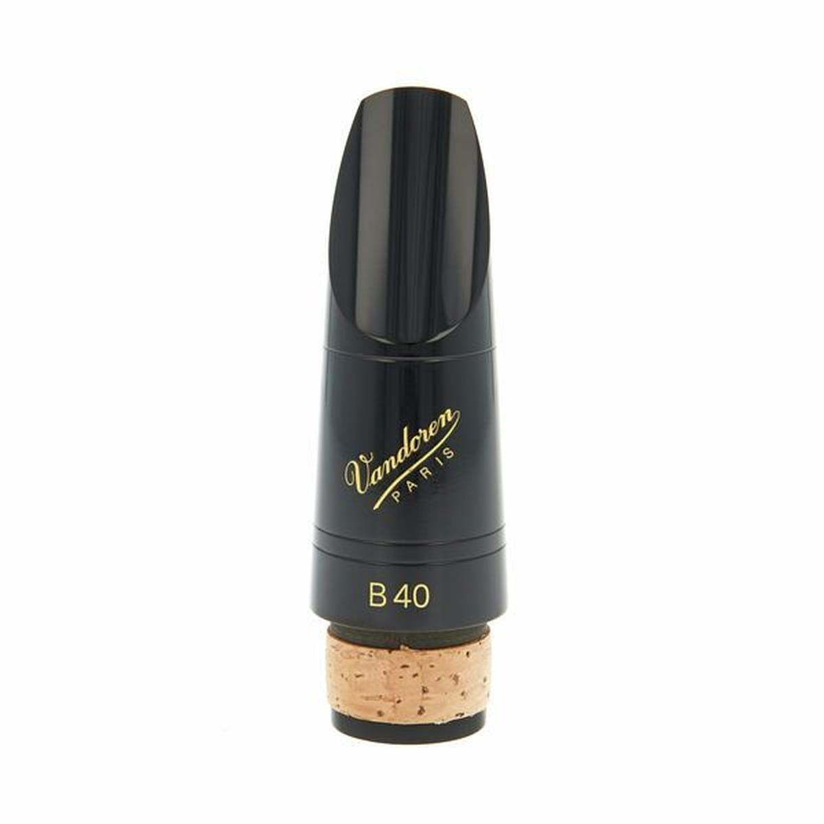 Bocchino Vandoren B45 per clarinetto Sib, apertura 119,5 mm, in gomma dura, apprezzato da molti musicisti