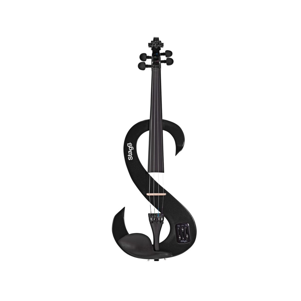 Stagg EVN 4/4 MBL Violino Elettrico Nero Metallizzato