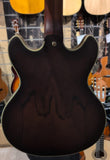 B-STOCK D'angelico Deluxe Mini DC Satin Brown Burst Chitarra Semiacustica