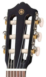 Guitalele Yamaha GL1 nero, chitarra 1/4 con corde in nylon, scala 433mm, progettata per suonare come una chitarra