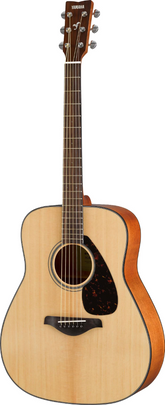 Chitarra acustica Yamaha FG800, design tradizionale, top in abete massello, suono equilibrato, ideale per principianti
