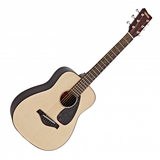 Chitarra acustica compatta Yamaha JR2, resistente e dal suono autentico, con finitura in mogano, per ogni occasione