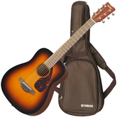 Chitarra acustica JR2S tabacco sunburst, design compatto, top in abete massello, borsa da concerto inclusa per il trasporto