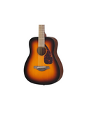 Chitarra acustica compatta tabacco sunburst, top in abete massello, fondo in mogano, ideale per suoni acustici autentici