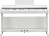 Pianoforte digitale Yamaha YDP-105 a 88 tasti bianchi, suono ricco e autentico, ideale per musicisti di ogni livello