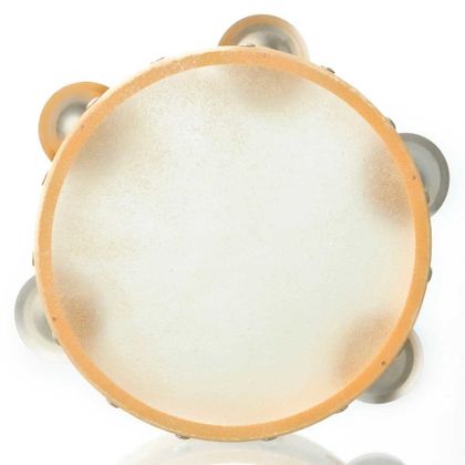 Angel Tambourine AKT-10 Tamburello in vera pelle 16CM