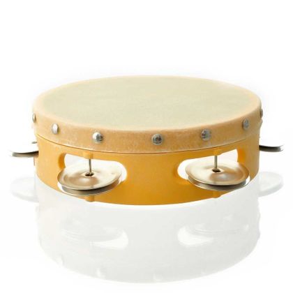 Angel Tambourine AKT-10 Tamburello in vera pelle 16CM