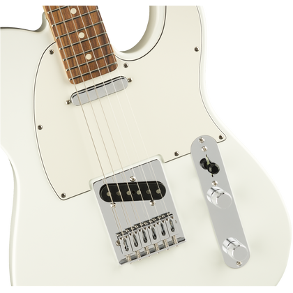 Fender Player Telecaster Polar White PF chitarra elettrica