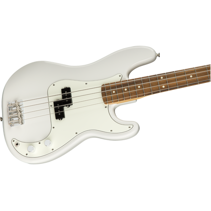 Fender Player Precision Bass PF Polar White Basso elettrico bianco